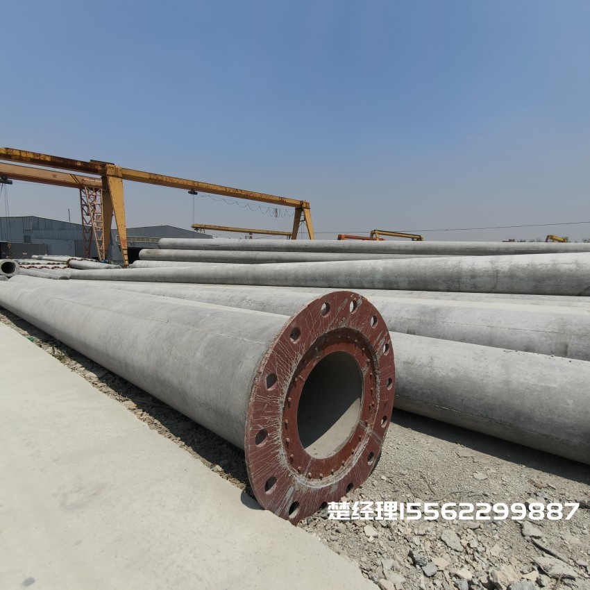 静安12米无拉线电杆